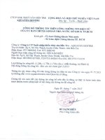 Báo cáo tài chính quý 2 năm 2015 - Công ty Cổ phần Xuất nhập khẩu Thủy sản Bến Tre