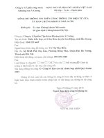 Báo cáo tài chính hợp nhất quý 4 năm 2015 - CTCP Tập đoàn Khoáng sản Á Cường