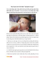 Mẹo luyện cho bé bú bình "một phát ăn ngay"