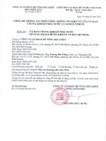 Báo cáo thường niên năm 2014 - Công ty cổ phần Bê tông Becamex