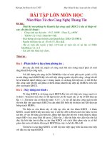 Thiết kế mô phỏng bộ khuếch đại công suất (KĐCS ) tần số thấp 