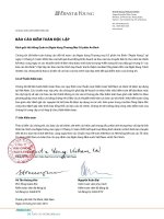 Báo cáo tài chính năm 2009 (đã kiểm toán) - Ngân hàng Thương mại cổ phần An Bình