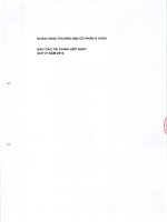 Báo cáo tài chính hợp nhất quý 4 năm 2014 - Ngân hàng Thương mại Cổ phần Á Châu