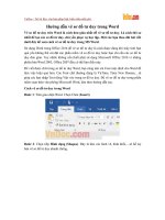 Cách vẽ sơ đồ tư duy trong Word