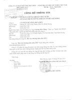 Báo cáo thường niên năm 2011 - Công ty cổ phần Bê tông Becamex