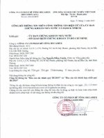 Báo cáo tài chính hợp nhất quý 3 năm 2015 - Công ty cổ phần Bê tông Becamex