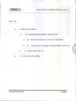 Báo cáo thường niên năm 2015 - Công ty cổ phần Chứng khoán An Bình