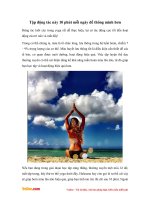 Tập động tác yoga này 10 phút mỗi ngày để thông minh hơn