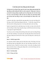 Cách làm nước hoa hồng đơn giản tại nhà