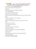 Bé học Tiếng Anh qua truyện ngắn: Ali and the magic carpet