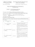 Báo cáo tình hình quản trị công ty - CTCP Tập đoàn Khoáng sản Á Cường