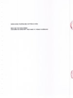 Báo cáo tài chính công ty mẹ năm 2012 (đã kiểm toán) - Ngân hàng Thương mại Cổ phần Á Châu