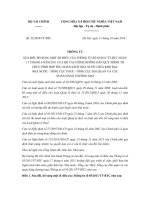 Thông tư 32/2014/TT-BTC quy trình tổ chức phối hợp thu ngân sách nhà nước