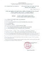 Báo cáo tài chính quý 2 năm 2014 (đã soát xét) - Công ty Cổ phần Thủy sản Mekong