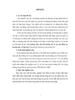 Xu hướng toàn cầu hoá thông tin và sự vận động xu hướng này ở việt nam  tiểu luận cao học