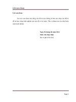 Thiết kế và thi công hệ thống thuyết minh tự động sử dụng RF và GPS