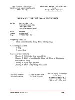 Thiết kế mô hình hệ thống đỗ xe ô tô tự động 