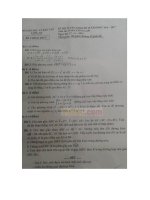 Đề thi tuyển sinh vào lớp 10 THPT môn Toán Sở GD&ĐT Long An năm 2016 - 2017