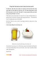 Công thức làm mặt nạ bia trị mụn cho mọi loại da