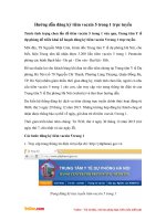 Hướng dẫn đăng ký tiêm vacxin Pentaxim trực tuyến mới nhất 22/6/2016