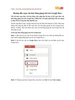 Hướng dẫn soạn văn bản bằng giọng nói trên Google Docs