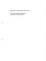 Báo cáo tài chính công ty mẹ quý 3 năm 2014 - Ngân hàng Thương mại Cổ phần Á Châu