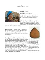 giới thiệu về người CƠ TU
