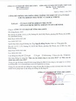 Báo cáo tài chính công ty mẹ năm 2015 (đã kiểm toán) - Công ty cổ phần Bê tông Becamex