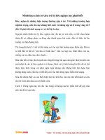 Cách sơ cứu khi trẻ bị hóc nghẹn mẹ phải biết