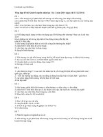 Tổng hợp đề thi kinh tế nguồn nhân lực 1 kỳ 3 năm 2014