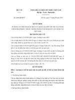 Quyết định 2660/QĐ-BYT về cơ chế hải quan một cửa quốc gia đối với thủ tục hành chính nhập khẩu thuốc thành phẩm