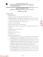 Báo cáo thường niên năm 2015 - Công ty Cổ phần Bê tông ly tâm An Giang