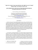MỘT SỐ VẤN ĐỀ VỀ CỌC ỐNG BÊ TÔNG CỐT THÉP ỨNG SUẤT TRƯỚC TRONG THỰC TẾ ÁP DỤNG Ở VIỆT NAM