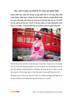 Học cách trị mụn cực đỉnh từ trà xanh của người Nhật