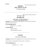 GIÁO án CHIỀU HKII lớp 3