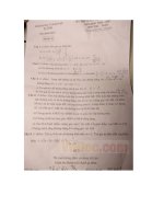 Đề thi tuyển sinh vào lớp 10 THPT môn Toán Sở GD&ĐT Hà Tĩnh năm 2016 - 2017