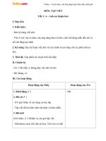 Giáo án Tiếng Việt 2 tuần 1 bài: Tập viết - Chữ A