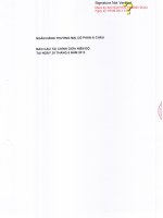 Báo cáo tài chính công ty mẹ quý 2 năm 2013 - Ngân hàng Thương mại Cổ phần Á Châu