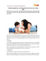 10 phương pháp dạy con thông minh được khoa học chứng minh