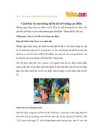 Cách bảo vệ con không bị ốm khi trời nóng cực điểm