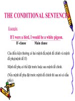 Bồi dưỡng tiếng anh the conditional sentence
