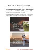 Nguyên tắc thưởng thức đồ lạnh bảo đảm sức khoẻ trong mùa hè