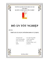 THIẾT kế xây DỰNG mô HÌNH KHOAN tự ĐỘNG 