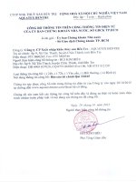 Báo cáo tài chính quý 3 năm 2015 - Công ty Cổ phần Xuất nhập khẩu Thủy sản Bến Tre