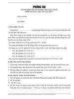 Phương án thí nghiệm nén tĩnh cọc BTCT