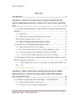 Giải pháp hạn chế rủi ro tín dụng nhóm khách hàng cá nhân tại ngân hàng TMCP tiên phong – chi nhánh hà nội 