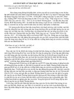 BÀI PHÁT LỄ TRAO HỌC BỔNG