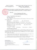 Báo cáo tài chính quý 2 năm 2015 (đã soát xét) - Công ty Cổ phần Đầu tư Xây dựng 3-2