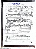 Đề thi phân tích phần 1 IUH TRUONG DAI HOC CONG NGHIEP TP HCM