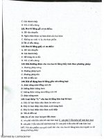 Đề thi phụ gia bao bì thực phẩm p2 IUH đại học công nghiệp TP HCM